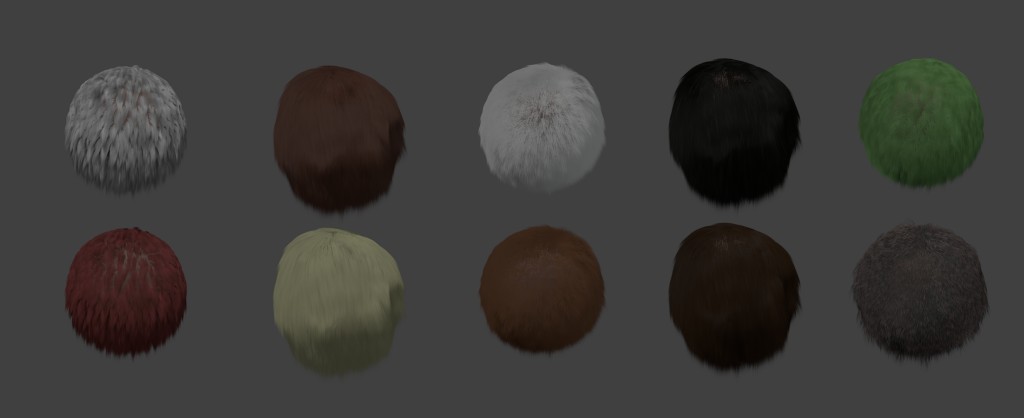 Hair/Fur Library preview image 1